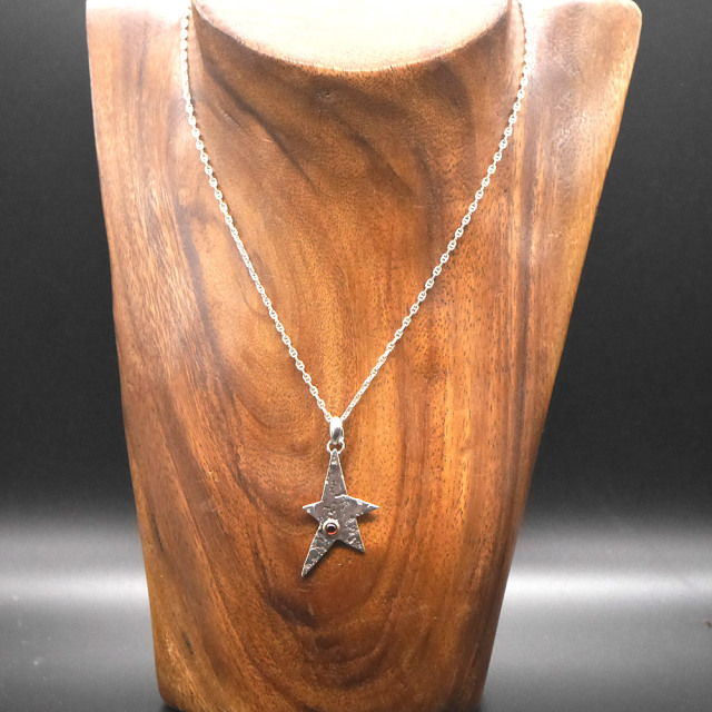 星モチーフ　シルバーペンダント　トップ