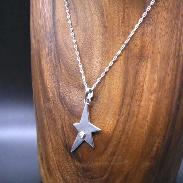 星モチーフ　シルバーペンダント　トップ