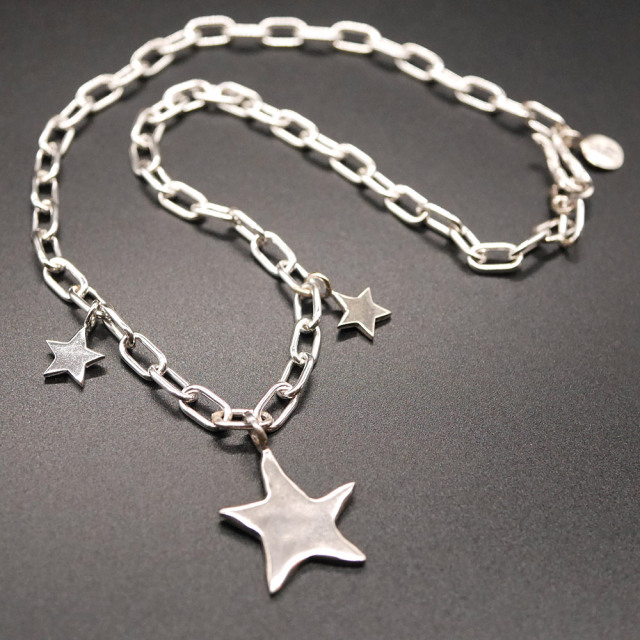 RYOKU  星のネックレス  silver star necklace
