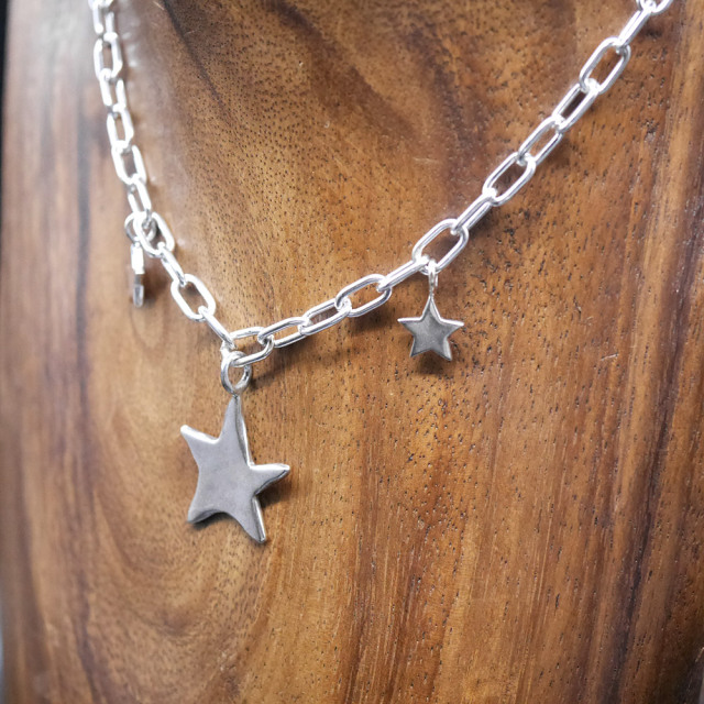 RYOKU  星のネックレス  silver star necklace