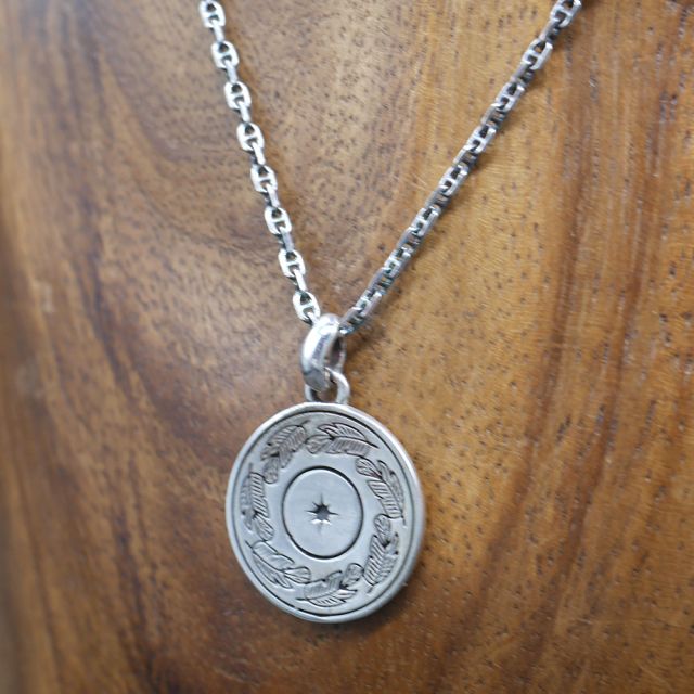 RYOKU  ryoku top -太陽と羽-  silver pendant top