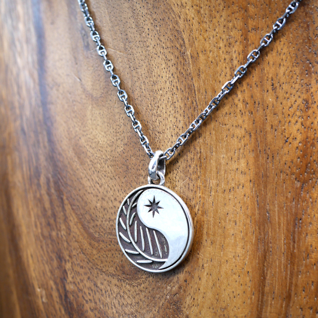 RYOKU  ryoku top -ying yang-  silver pendant top