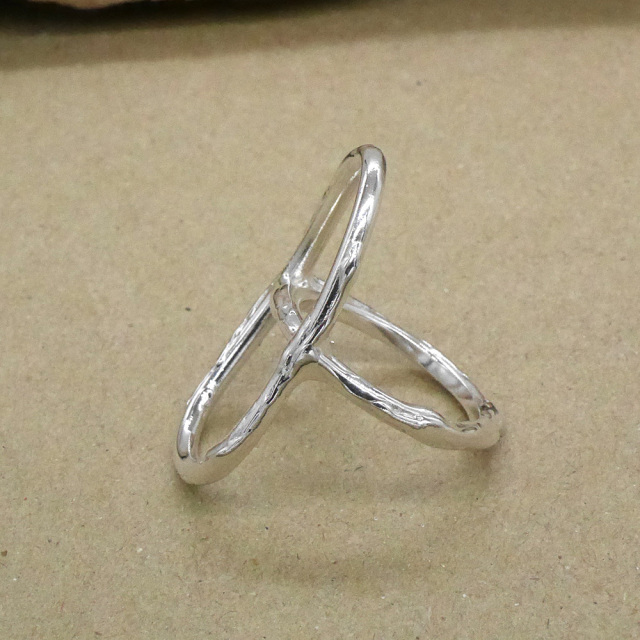 シルバーリング　大きい