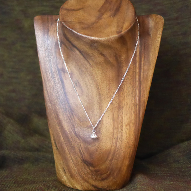 麻文様　シルバーペンダント