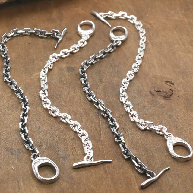 シルバー　ブレスレット　りょくオリジナル