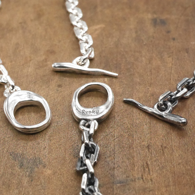 シルバー　ブレスレット　りょくオリジナル