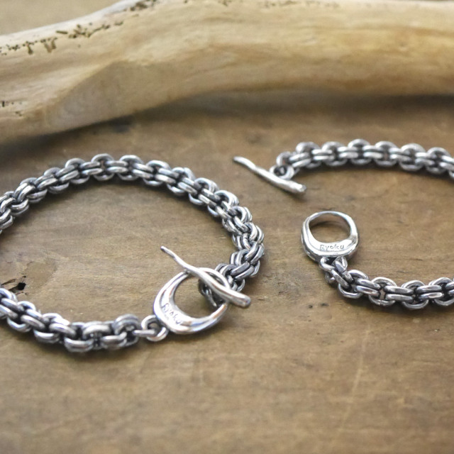 シルバー　ブレスレット　りょくオリジナル