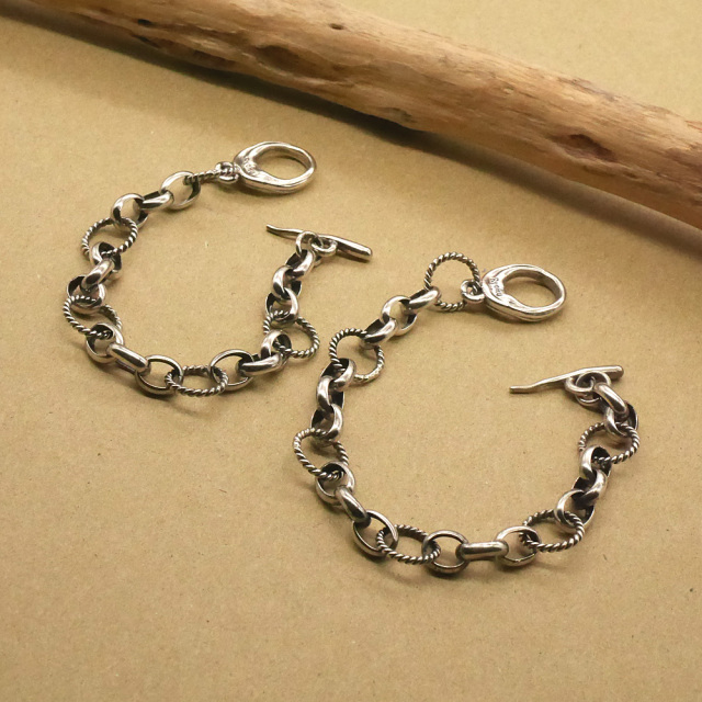 シルバーブレスレット　りょく　ryoku