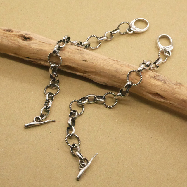 シルバーブレスレット　りょく　ryoku