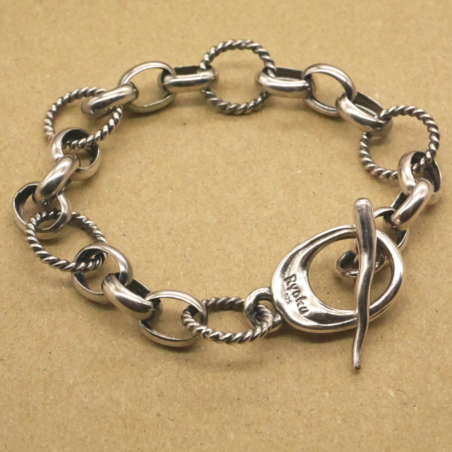 シルバーブレスレット　りょく　ryoku