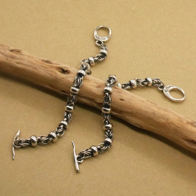 シルバーブレスレット　りょく　ryoku