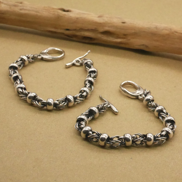 シルバーブレスレット　りょく　ryoku