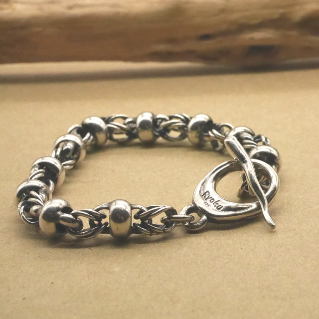 シルバーブレスレット　りょく　ryoku