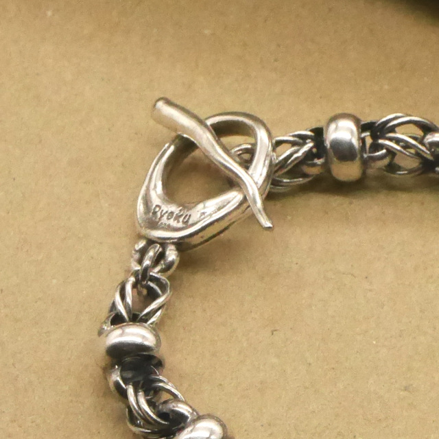 シルバーブレスレット　りょく　ryoku