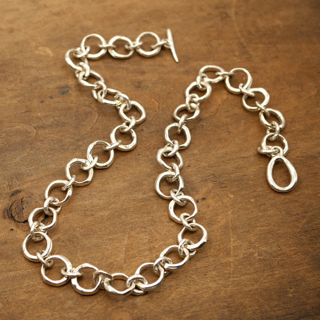 ryoku シルバーチェーンネックレス