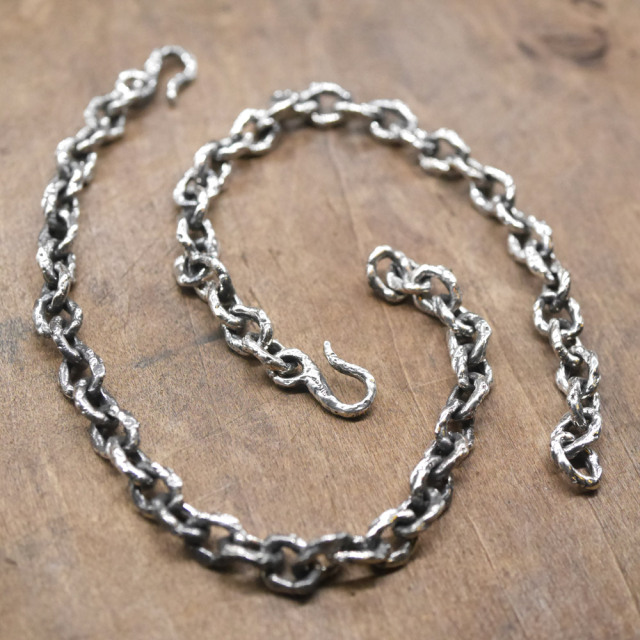 シルバーブレスレット silver chain bracelet