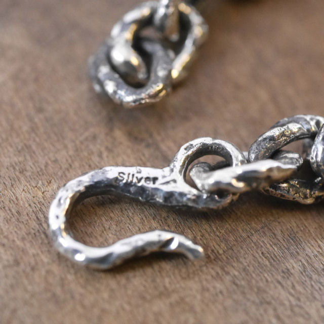 シルバーブレスレット silver chain bracelet