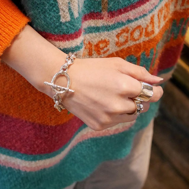 RYOKU  シルバーブレスレット  silver chain bracelet