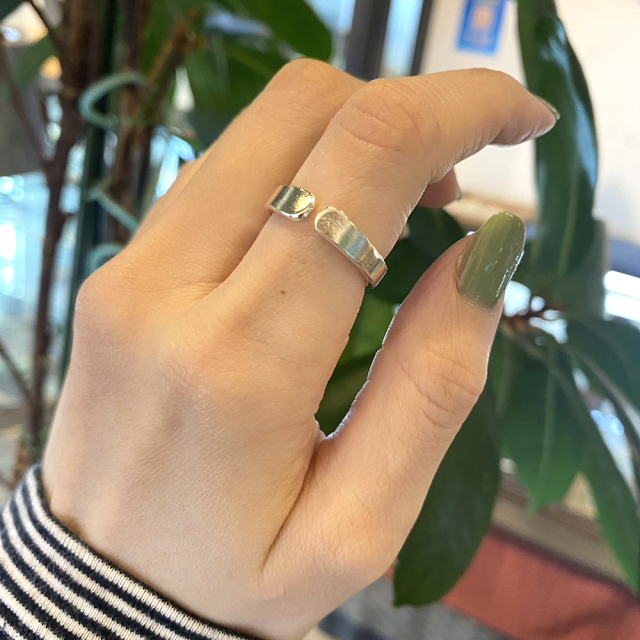 RYOKU　ハンドメイドシルバーリング    hand made silver ring