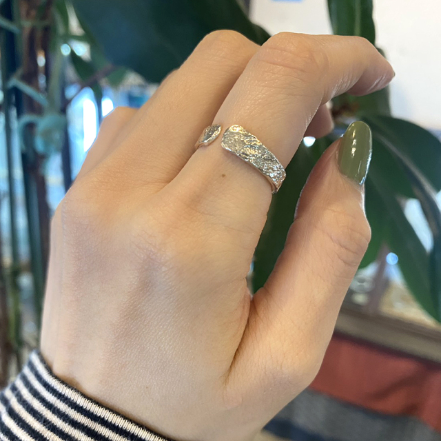 RYOKU　ハンドメイドシルバーリング    hand made silver ring