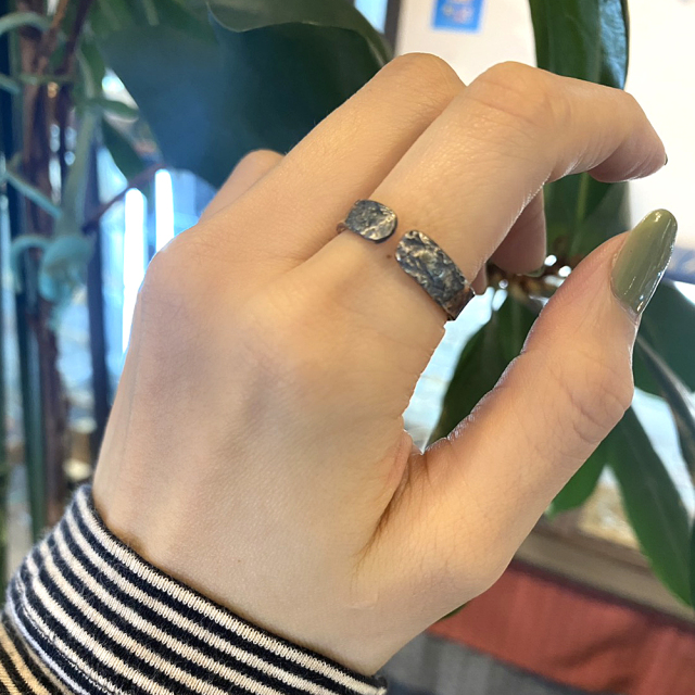 RYOKU　ハンドメイドシルバーリング    hand made silver ring