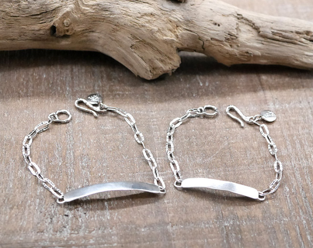 シルバーIDブレスレット  silver ID bracelet