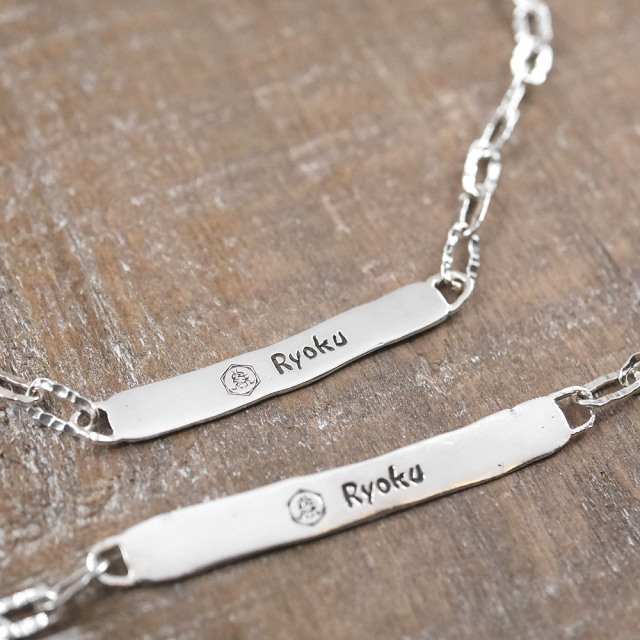 RYOKU  シルバーIDネックレス  silver ID necklace