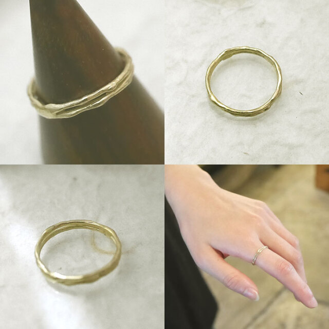 K10イエローゴールド　リング