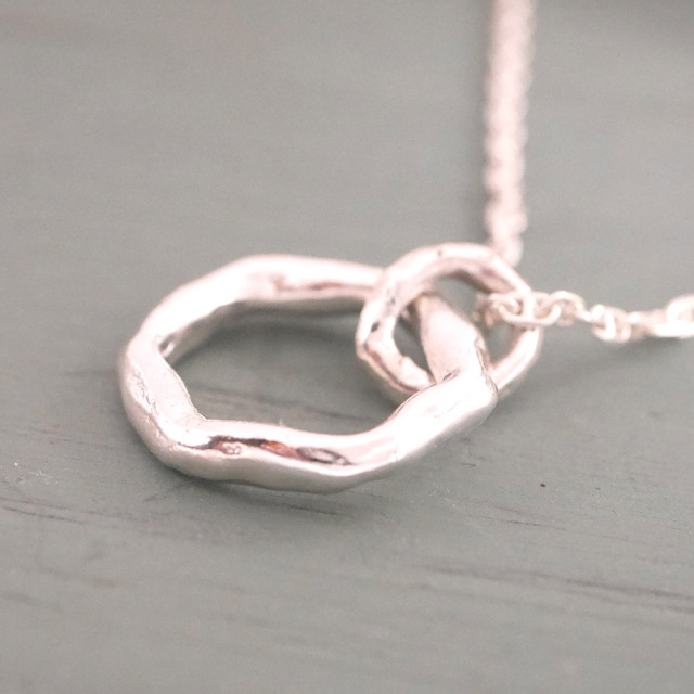 hexagon silver pendant top