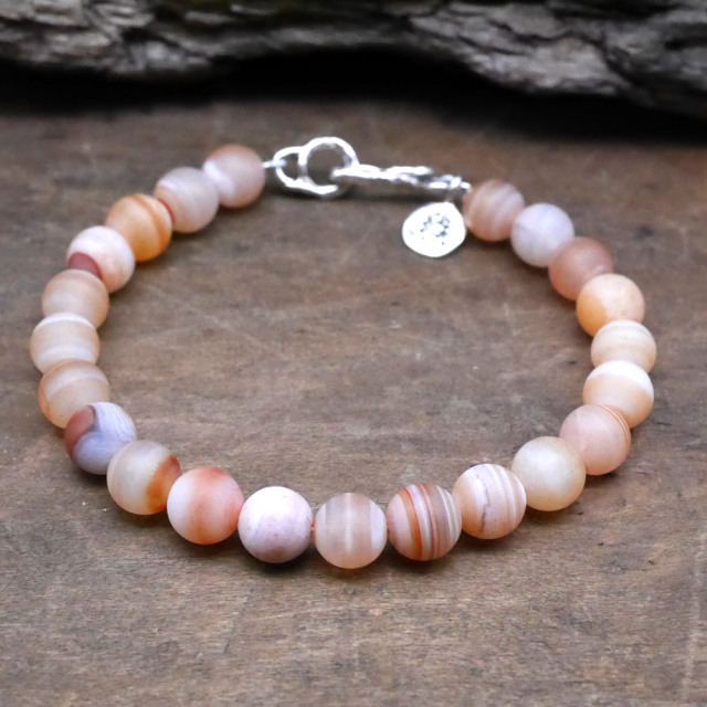 RYOKU sardonyx × silver bracelet サードオニキス/シルバーブレスレット