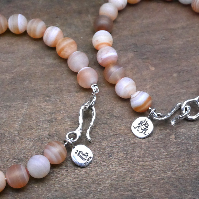 RYOKU sardonyx × silver bracelet サードオニキス/シルバーブレスレット