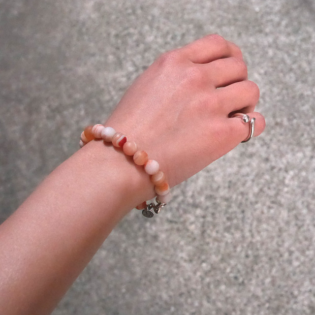 RYOKU sardonyx × silver bracelet サードオニキス/シルバーブレスレット