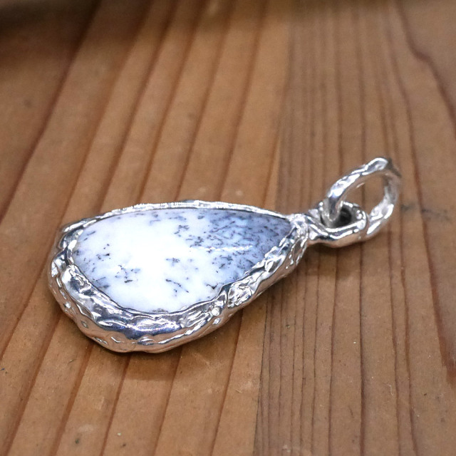 デンドライト　シルバーペンダントトップ