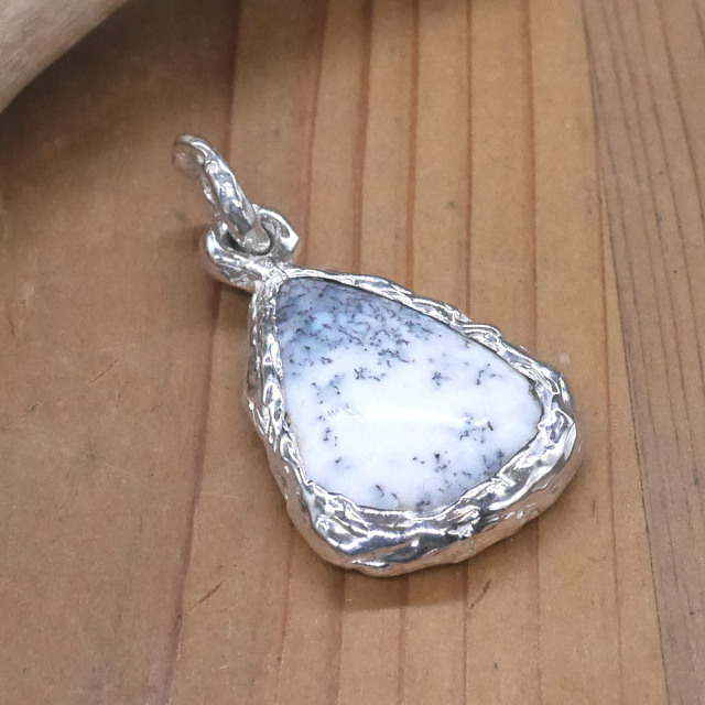 デンドライト　シルバーペンダントトップ