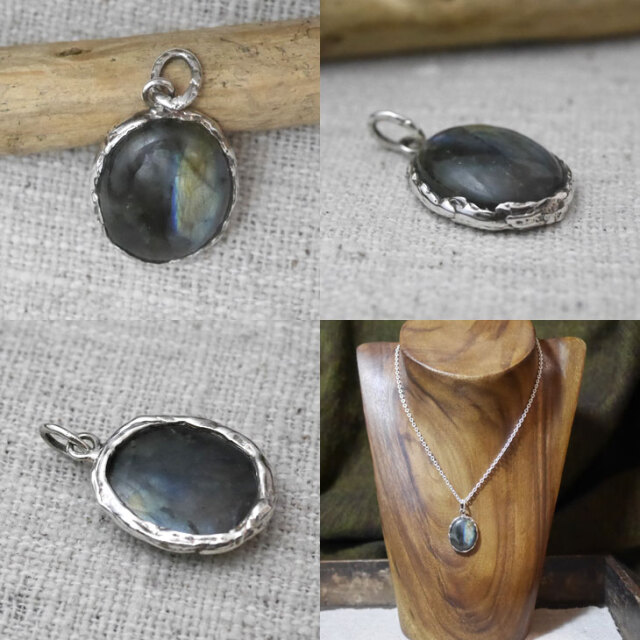 ラブラドライト　ペンダントトップ