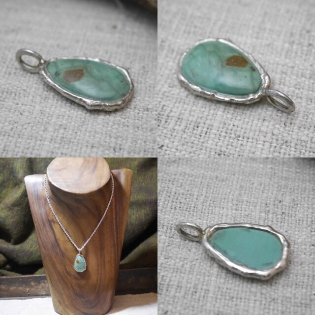 ターコイズ　ペンダントトップ