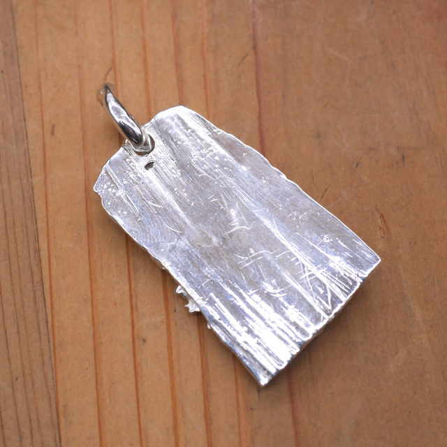 シルバー×ターコイズ　ペンダントトップ　1点モノ