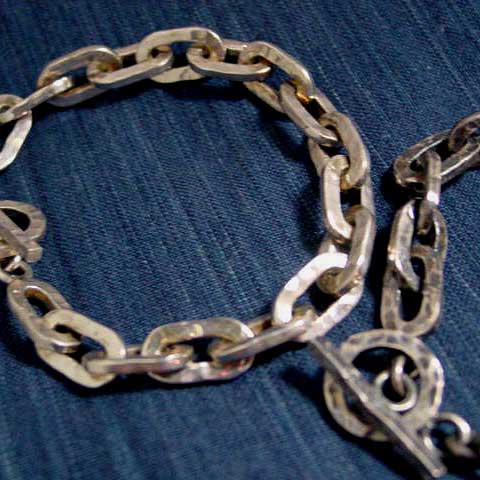 ハンドメイドシルバーブレス