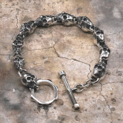 シルバーアクセサリー スカルモチーフ 「SKULL STYLE / りょく」