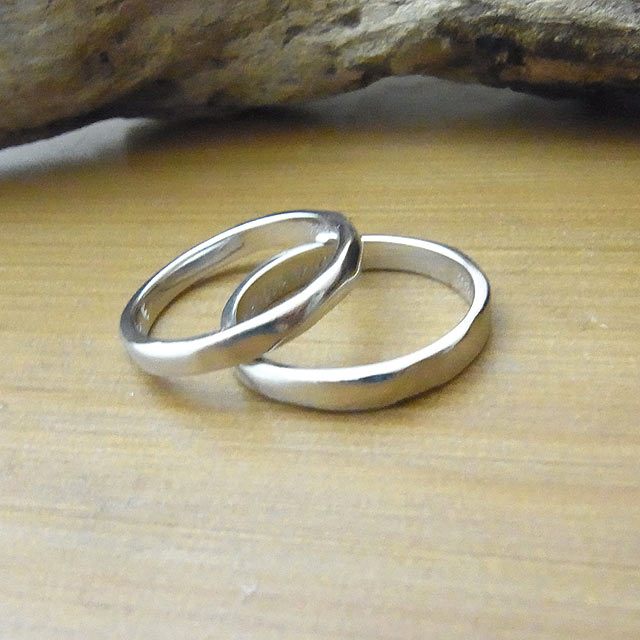 オーダーメイド　結婚指輪　プラチナ