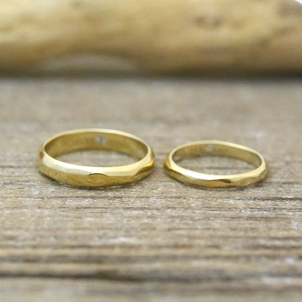 オーダーメイド　マリッジリング　18金