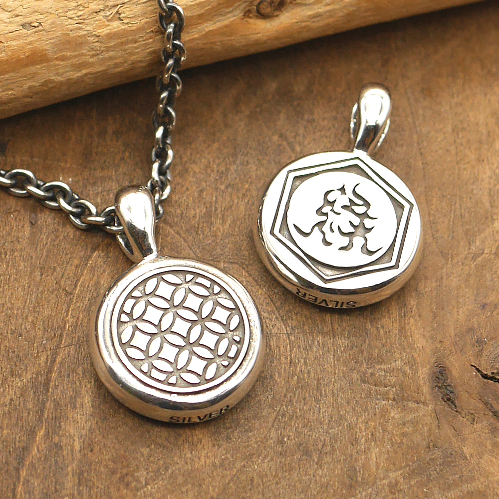 スタジオ T&Y STUDIO T&Y 金メタル 唐草 うく ペンダント トップ  