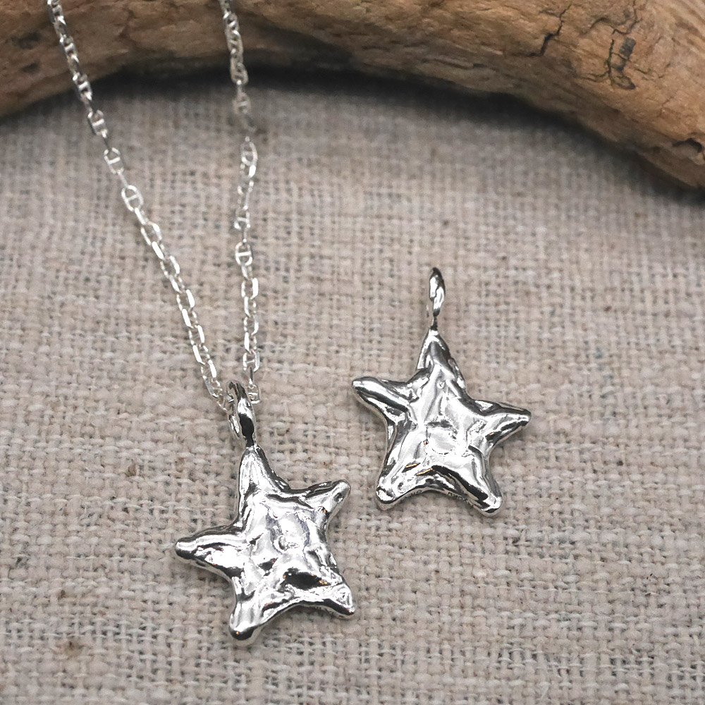 RYOKU 星のシルバーペンダントトップ silver star pendant