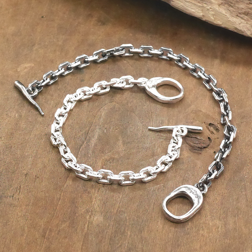 シルバー　ブレスレット　りょくオリジナル