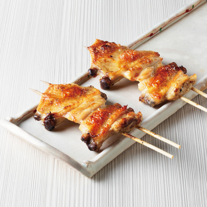 国産手羽先串