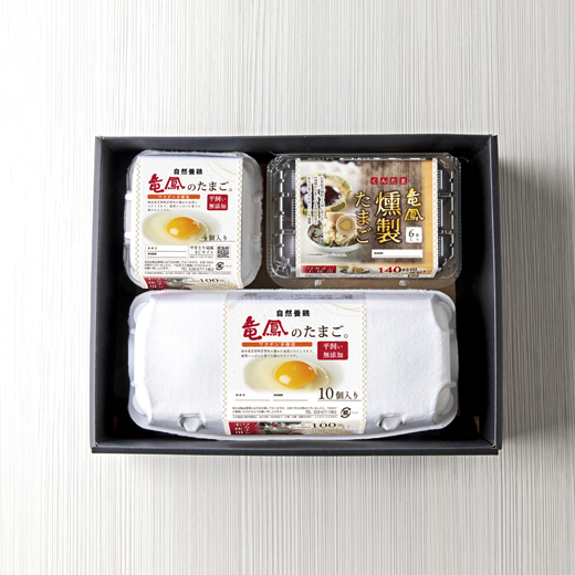 たまご・燻製たまご贈答俯瞰