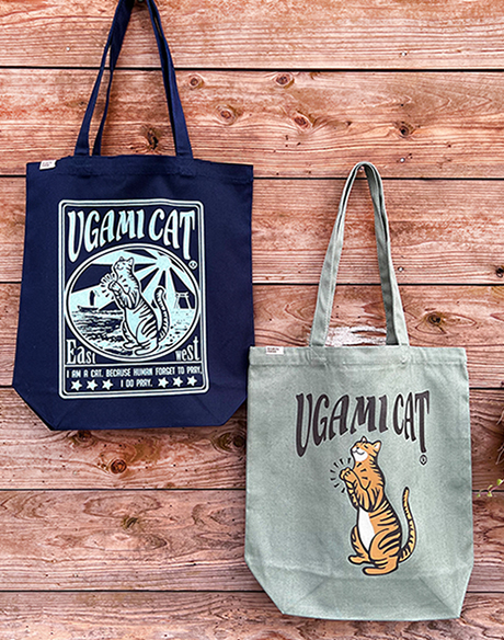 トートバッグ UGAMI CAT