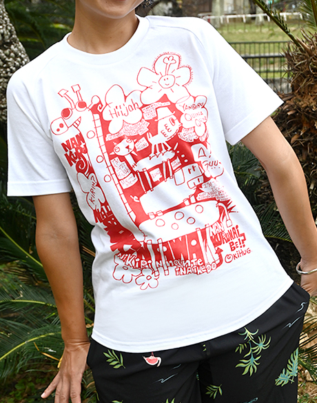 沖縄tシャツ 沖縄雑貨 琉球ぴらす オリジナル プリントtシャツ
