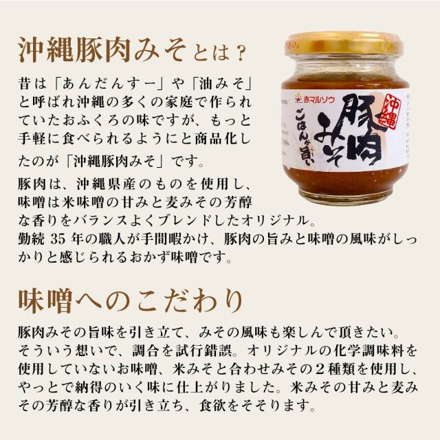 沖縄 豚肉みそ 140g 琉球フロントOnlineShop