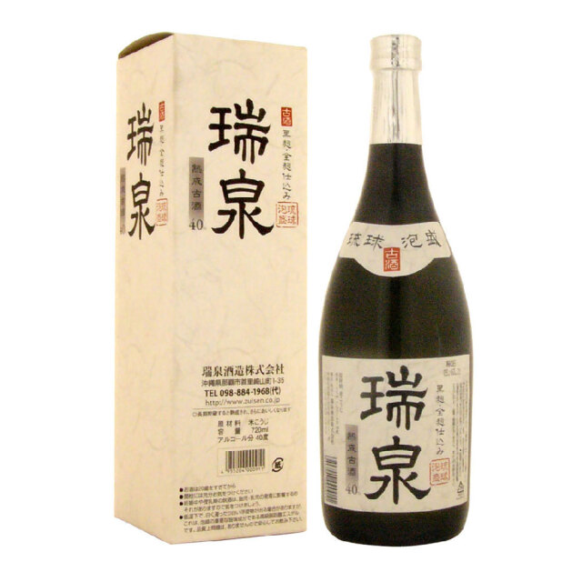 瑞泉 熟成古酒 40度 720ml　瑞泉酒造